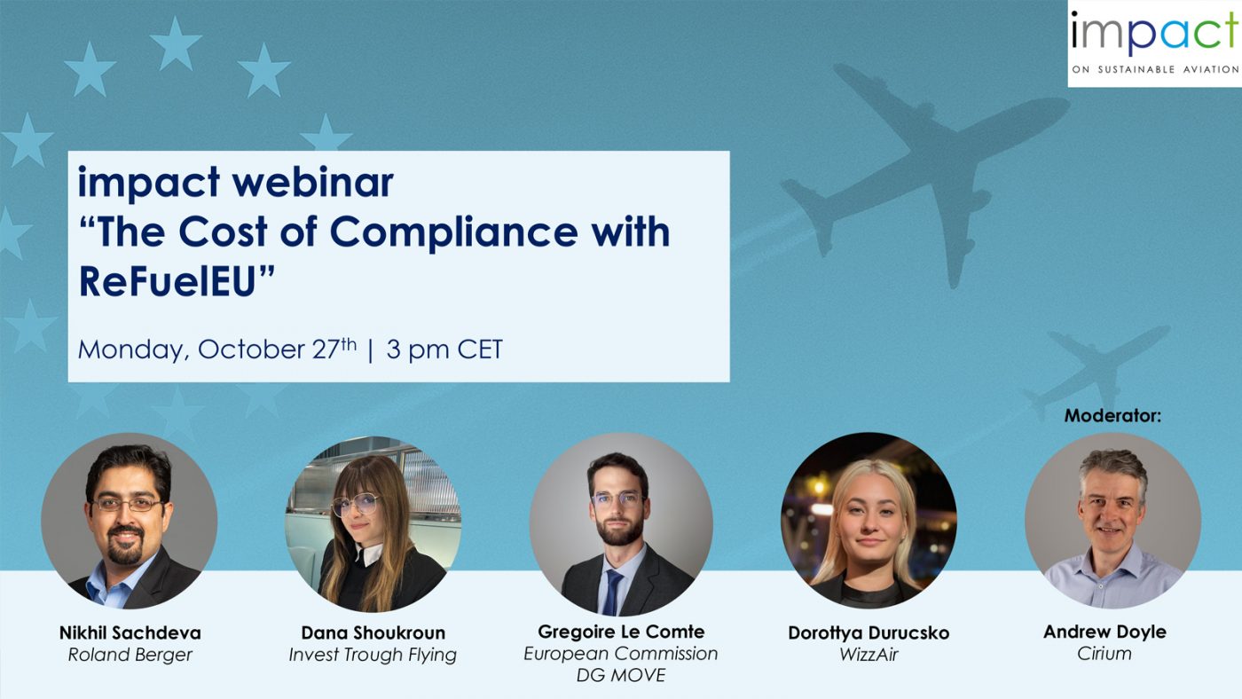 impact's webinar The Cost of Compliance with ReFuelEU