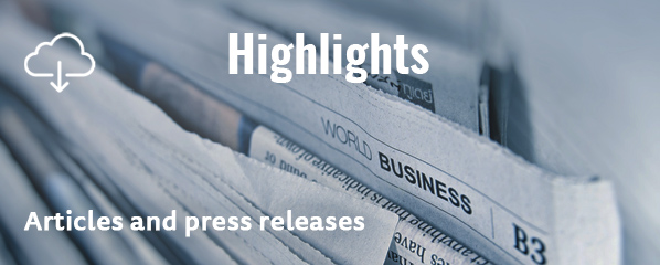 Highlights: Download articles and press releases